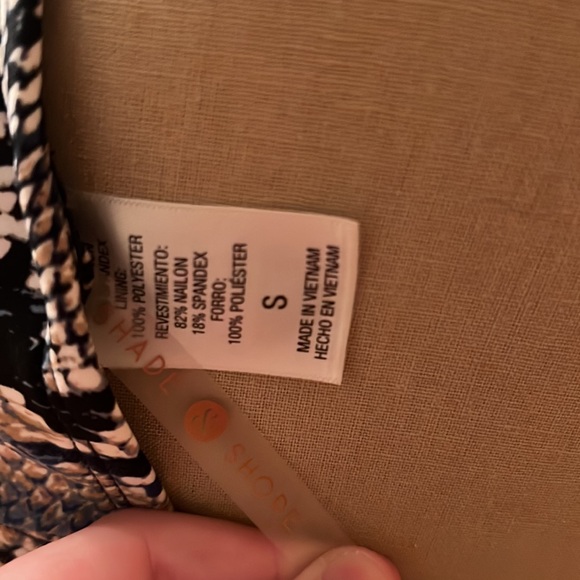 Shade and Shore Triangle Snake Print Bikini Top - Picture 2 of 4